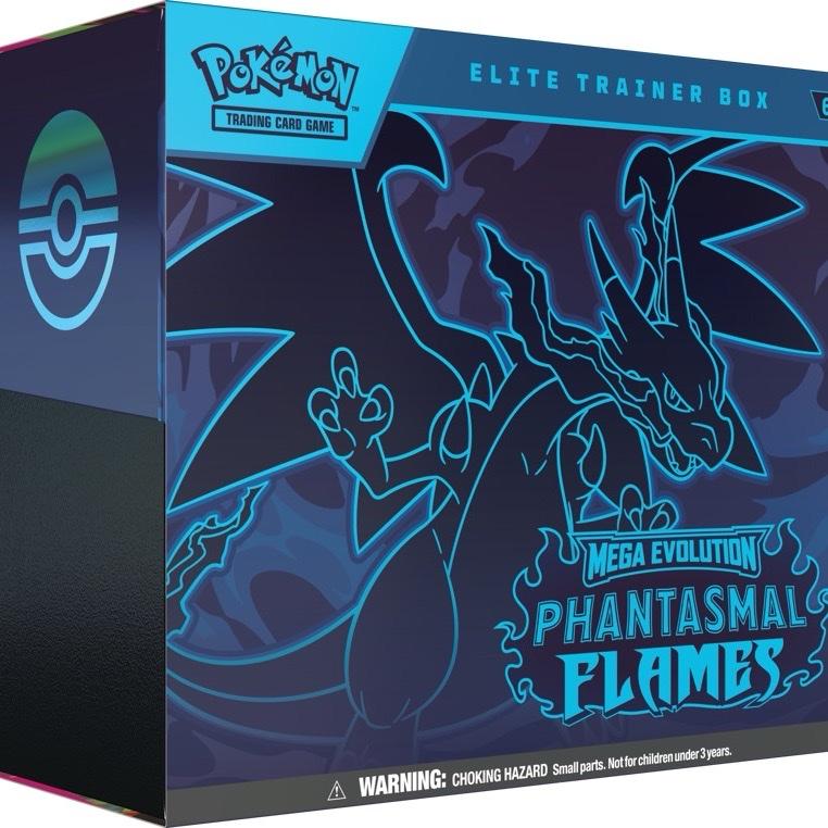 Pokemon Mega Evolution Phantasmal Flames Elite Trainer Box