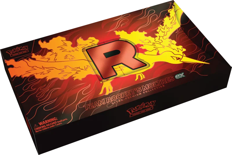 Pokemon Team Rocket's Moltres EX Ultra Premium Collection