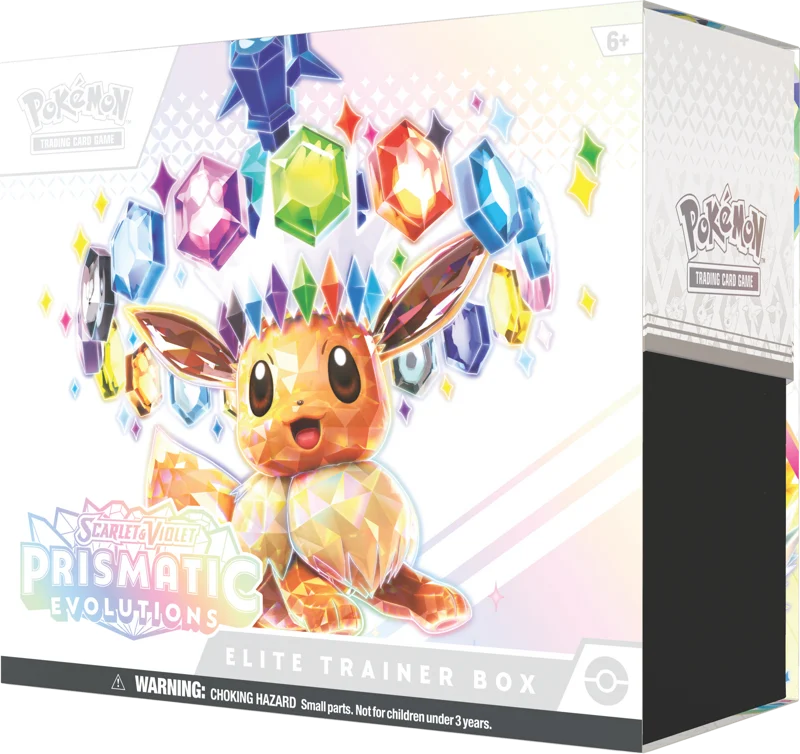 Pokémon TCG: Scarlet & Violet-Prismatic Evolutions Elite Trainer Box