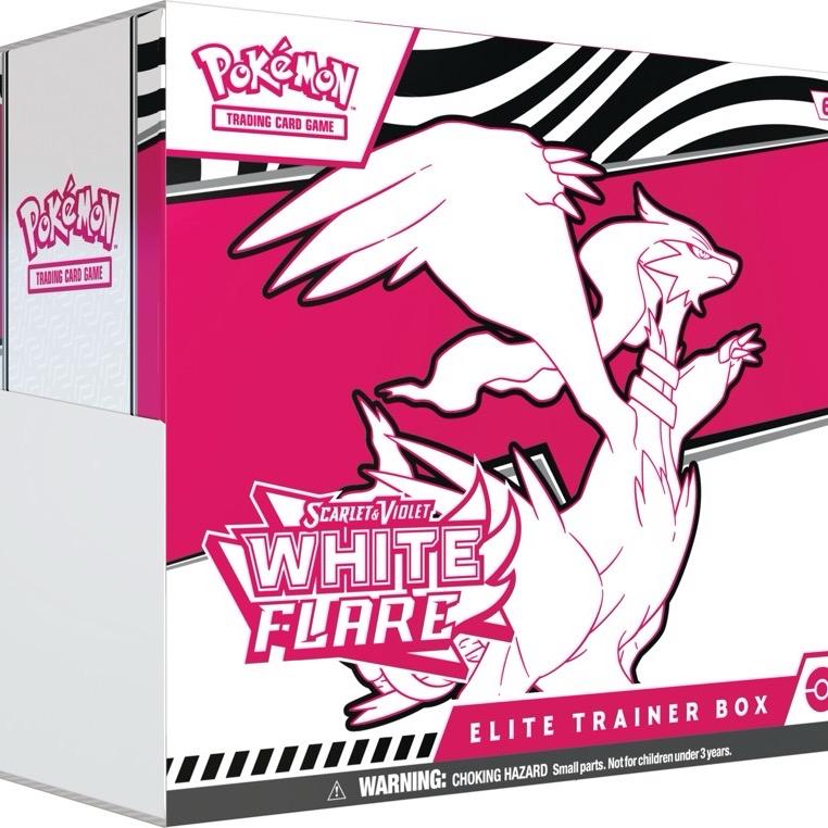 Pokémon Trading Card Game (TCG): Scarlet & Violet White Flare Elite Trainer Box