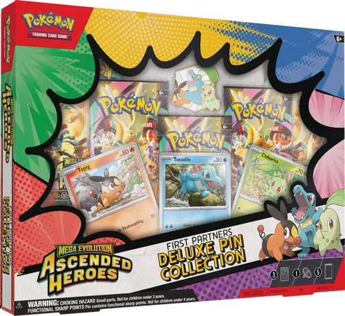 Pokemon TCG Mega Evolution Ascended Heroes Pin Collection