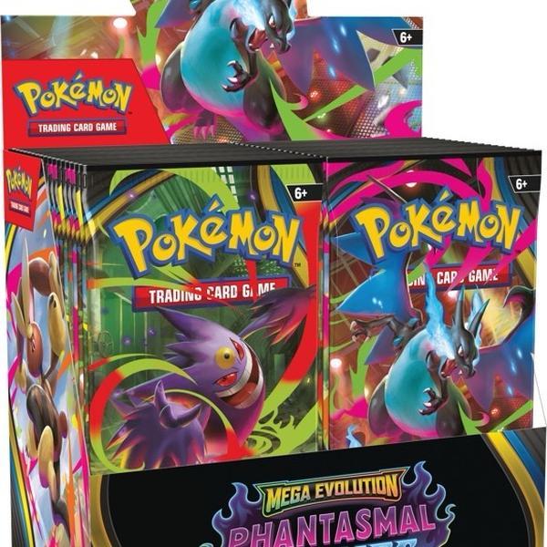 Pokemon Mega Evolution Phantasmal Flames Booster Box (36 Packs)