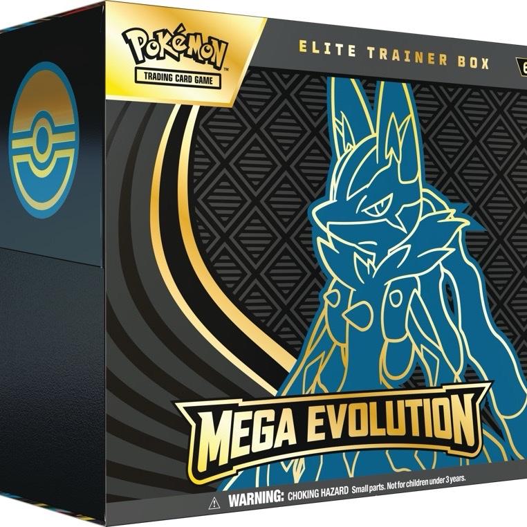 Pokemon TCG Mega Evolution Lucario Elite Trainer Box Sealed
