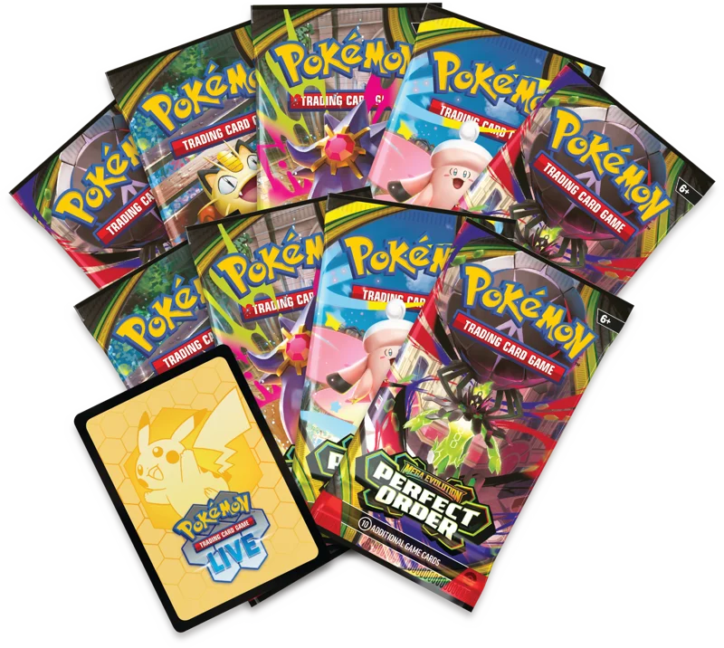 Pokemon TCG Mega Evolution Perfect Order Elite Trainer Box