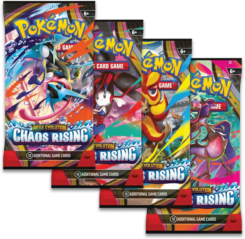 Pokemon Mega Evolution Chaos Rising Booster Box (36 Packs)