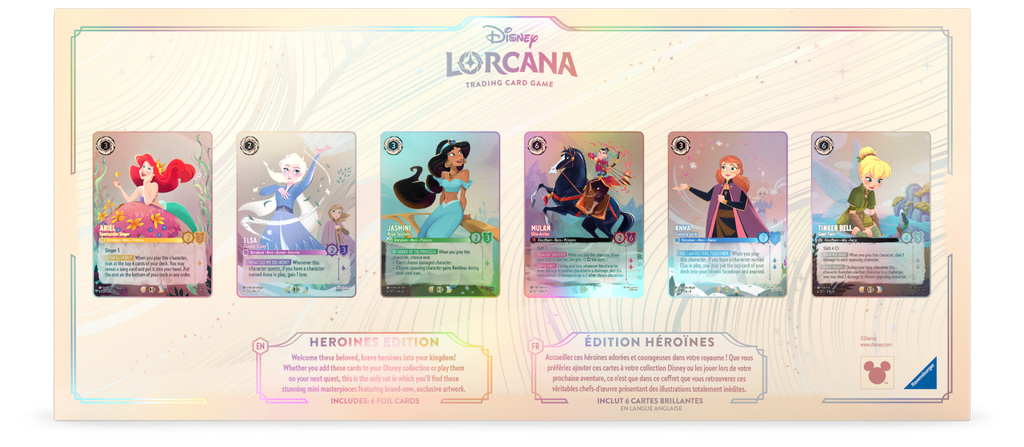 Disney Lorcana Curator's Collection: Heroines Edition - Trading Card Game