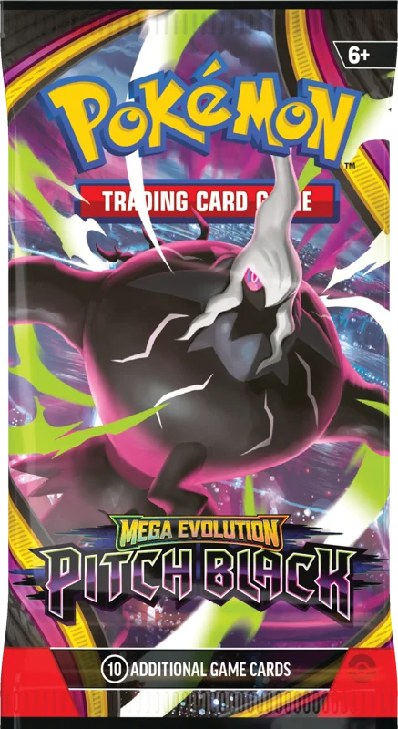 Pokémon Trading Card Game Mega Evolution Pitch Black booster bundle packaging.