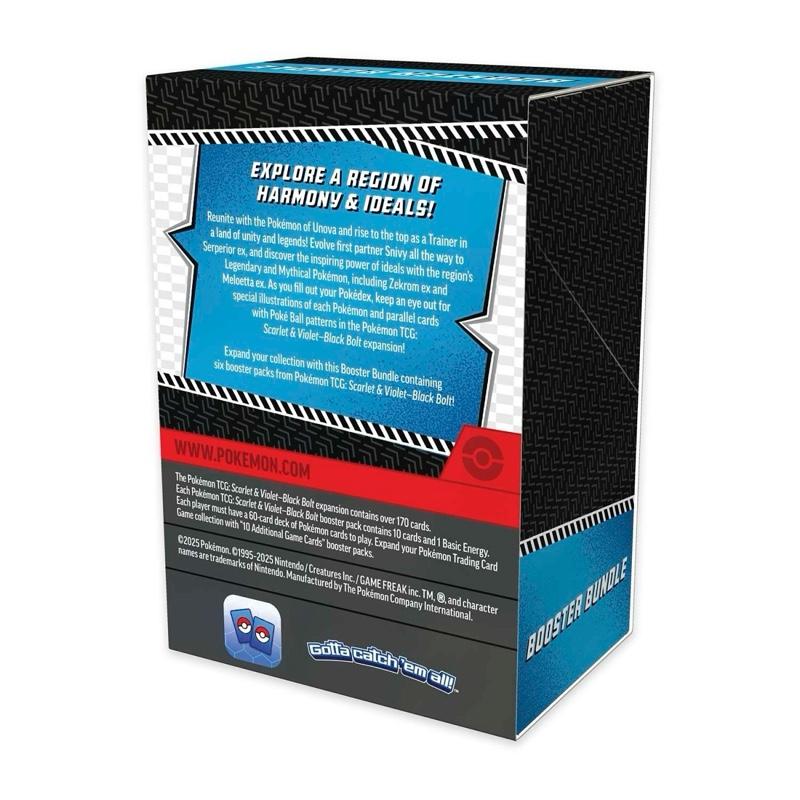 Pokemon TCG Black Bolt Booster Bundle Sealed