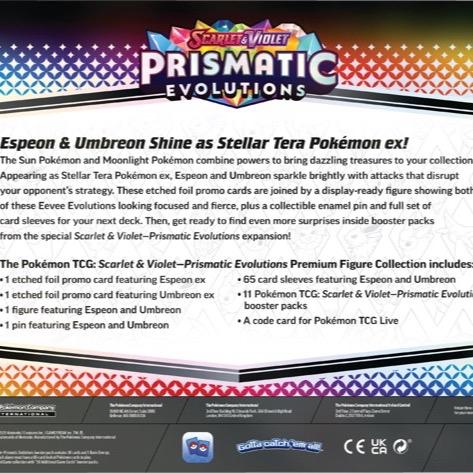 Pokemon TCG Prismatic Evolution Premium Figure Collection