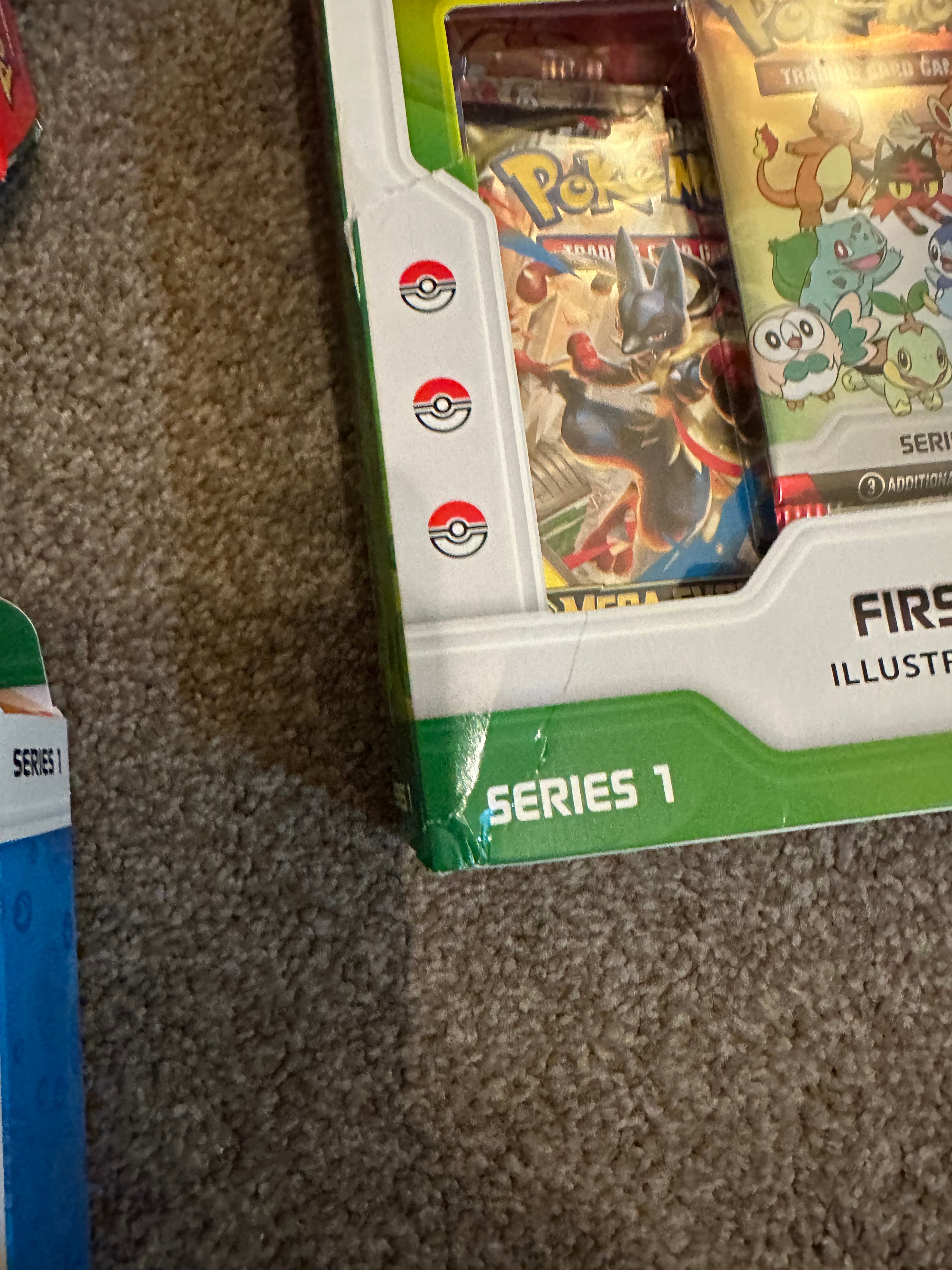 Pokemon First Partner Illustration Collection Series 1 - Small Rips / Dents