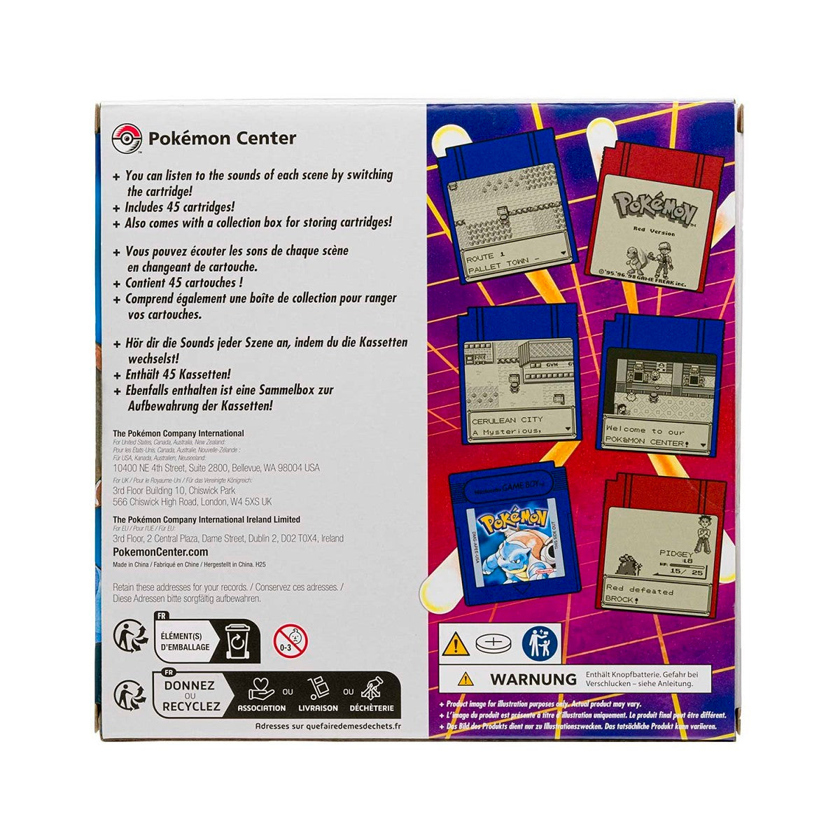 Pokémon Red & Pokémon Blue Game Music Collection: Game Boy Jukebox SEALED