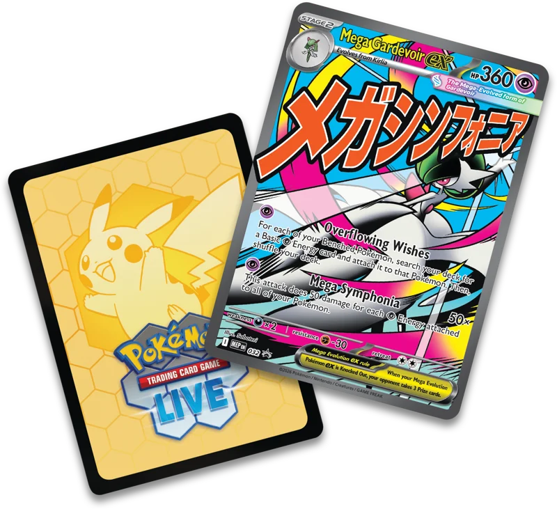 Pokemon Mega Evolution Ascended Heroes Premium Poster Collection Mega Gardevoir EX