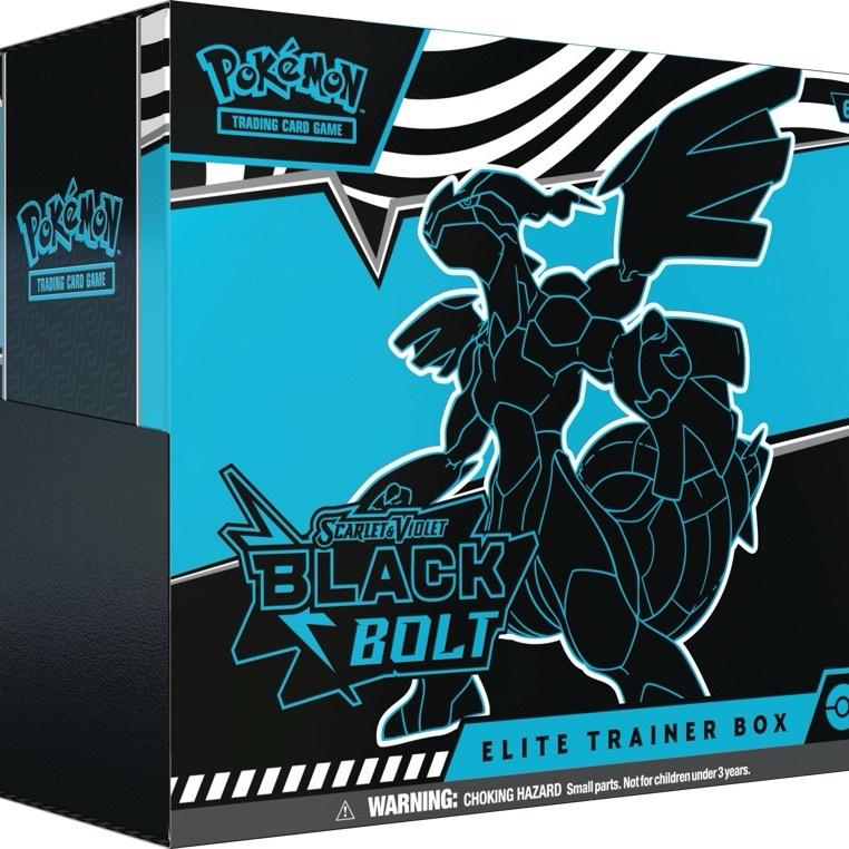 Pokemon Scarlet & Violet Black Bolt Elite Trainer Box