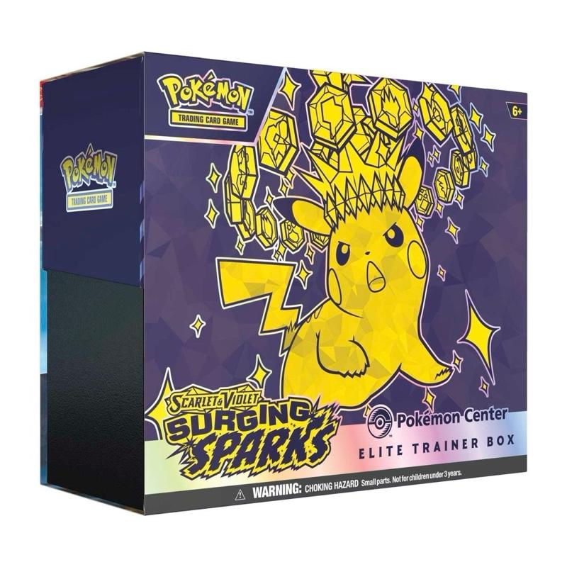Pokemon Center TCG Surging Sparks Elite Trainer Box Sealed
