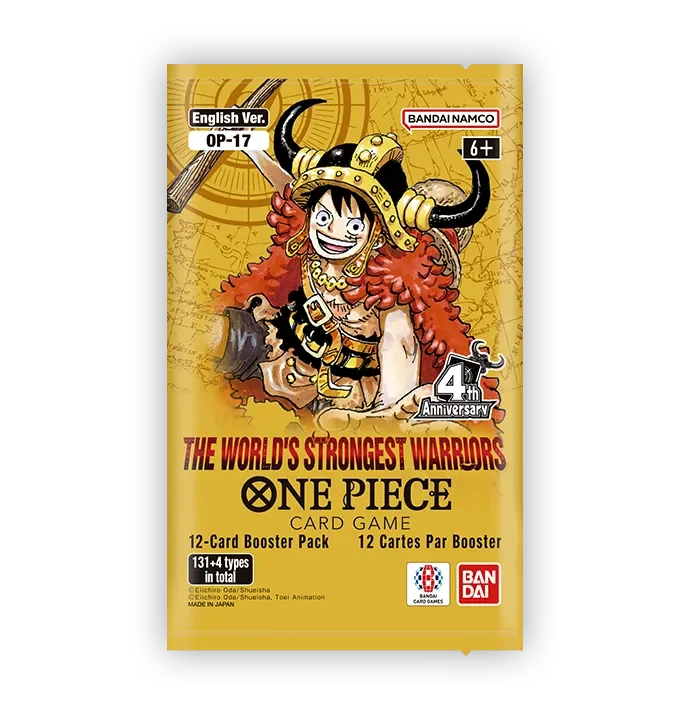 One Piece TCG - The World's Strongest Warriors Booster Box OP17 (24 Packs)
