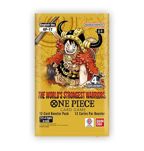 One Piece TCG - The World's Strongest Warriors Booster Box OP17 (24 Packs)